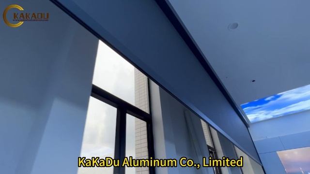 Kakadu Aluminum Max Size Width 30m Zip Track Windproof Outdoor Blinds #factorydirect