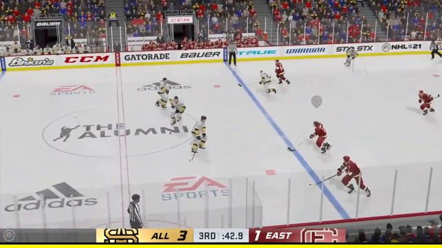 NHL 21 PS4: Play Now NHL All-Time All-Stars vs NHL Western Conference All-Time