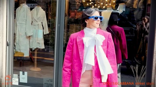 Milano Fashion Week 2023: DOLCE&GABBANA backstage | Street Style