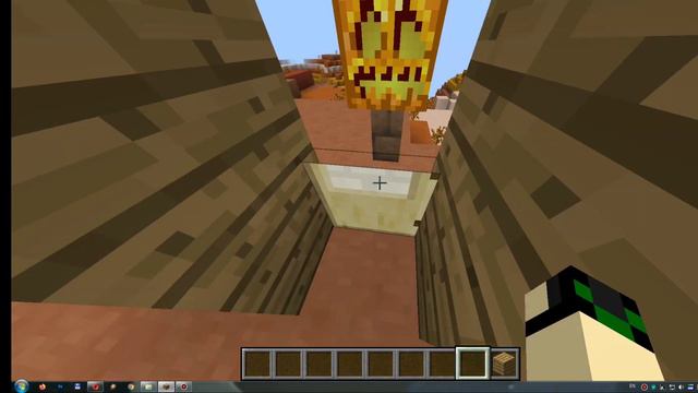 Как сделать прозрачную дверь в Minecraft👍🏼