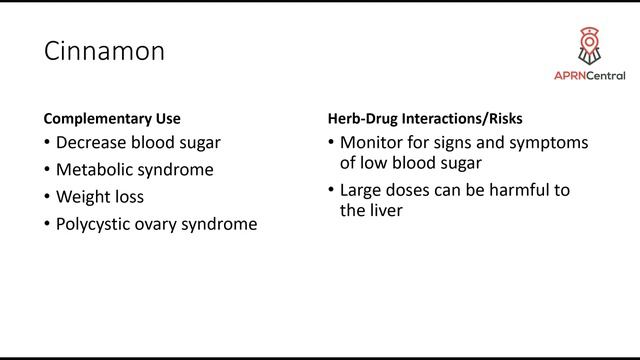 Herbal Supplements Nurse Practitioner Board Review