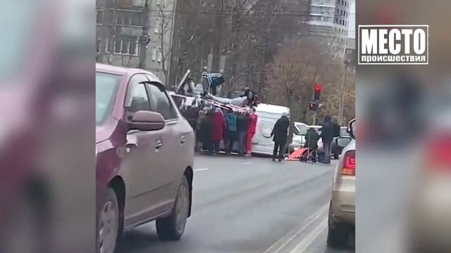 Перевёрнутая скорая помощь на Калинина. Дело закрыли