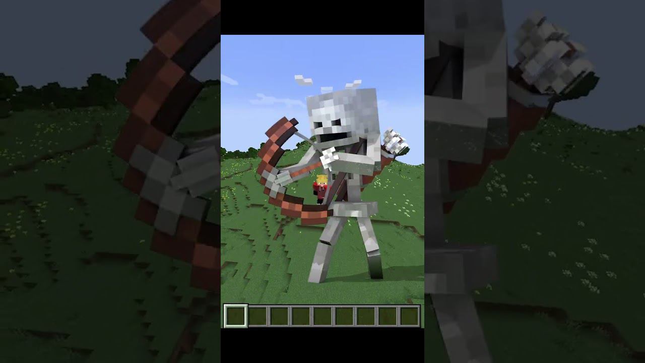 САМАЯ ПЕРВАЯ СУЩНОСТЬ ДОБАВЛЕННАЯ В МАЙНКРАФТ #shorts