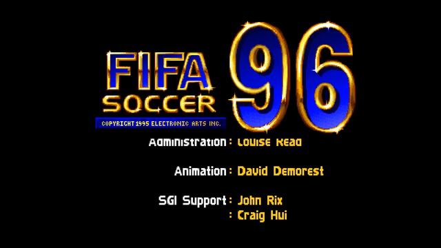 Sega 32X - FIFA Soccer 96 'Credits & Demo'