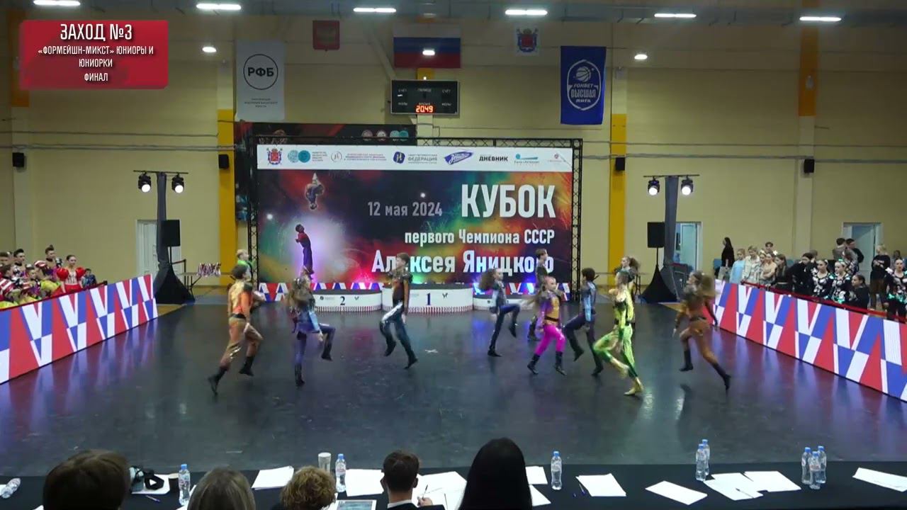 Forvard формейшн микст юниоры и юниорки