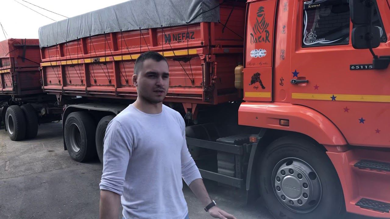 Просто.нож vs КАМАЗ 54 тонны