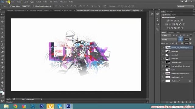 Lunix | Speedart #1 | Adobe Photoshop CS6