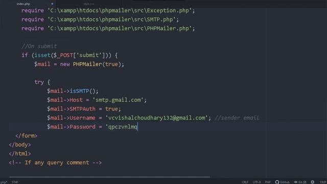 Send Email Localhost To Gmail New Method Working 2023