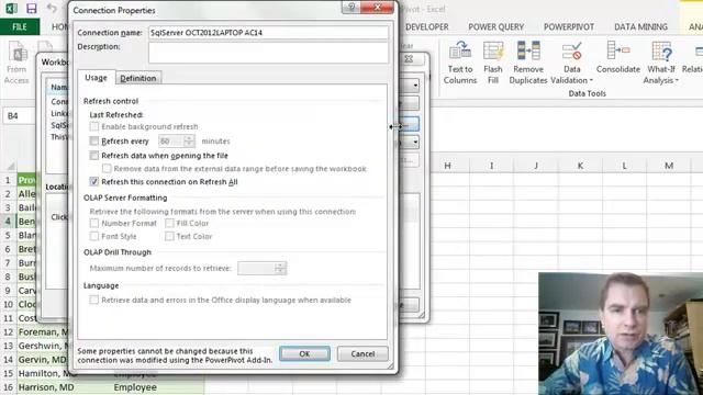 Excel Video 476 Refreshing Data Loaded Into The Excel Data Model