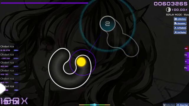 東方輝針城　〜 Double Dealing Character. (Komiya Mao) - (can you) understand me? [hard?] | 100.00% FC