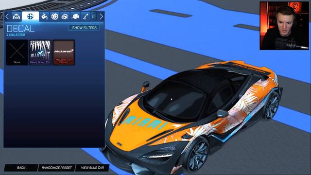 Buying The *NEW* McLaren And F1 Bundles In Rocket League!