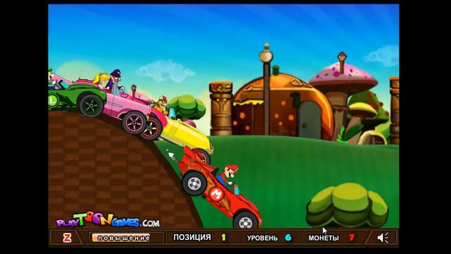 Марио гонщик Game Mario Car Race # 1 игра онлайн