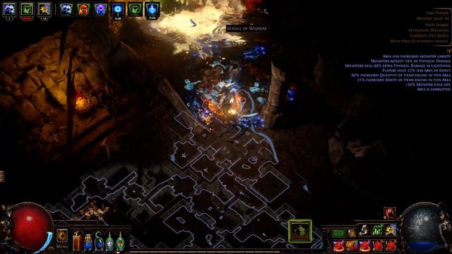 PoE 3.12 PURIFYING FLAME MINER Build - Vaal Temple T16 + Metamorph DEATHLESS