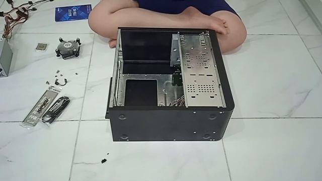 Unboxing Asrock H510M-HDV Intel G6400  Upgrade PC