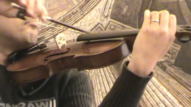 Interesting Old 4/4 Violin # 591