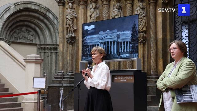 В Москве презентовали картину Граматика Христос и грешница