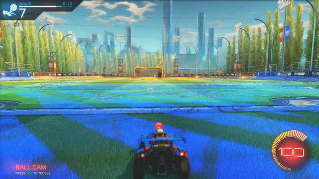 Rocket League (PS4) Goalie Training - Tutorial