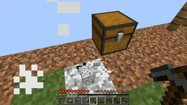 ВЫЖИВАНИЕ НА 1 БЛОКЕ / #2 / САМОЕ НАЧАЛО / МИР ИЗ ОДНОГО РАНДОМНОГО БЛОКА В Minecraft GRANDPA GRANN