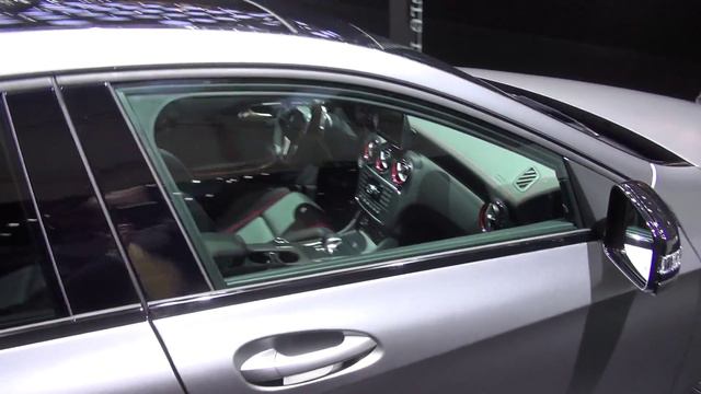 Mercedes A45 AMG Matte Silver Designo Geneva 2013