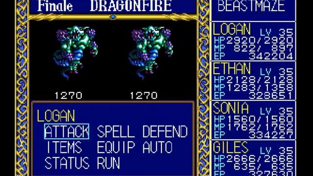 DragonSlayer Legend Of Heroes (TURBOGRAFX CD) Part 19