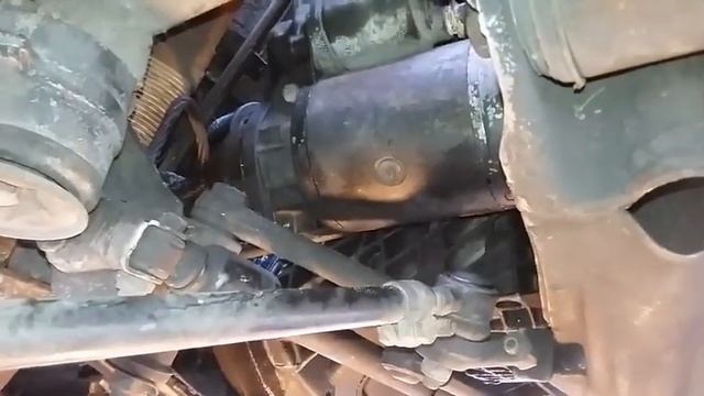 Mercedes Diesel W126 Fix It Starter Removal And Replacement 1982 1983 1984 1985 300 SD May21 25 201