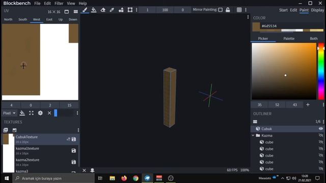Block Bench İle Item Modelleme - Minecraft Mod Yapımı #5