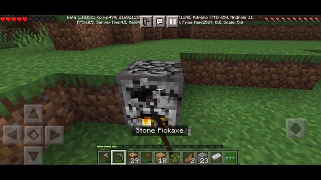 Minecraft PE 1.18 BETA - Survival Part 1 - THE NEW BEGINNING