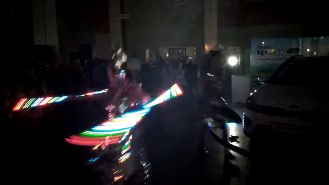 сармат Новосибирск  световое шоу