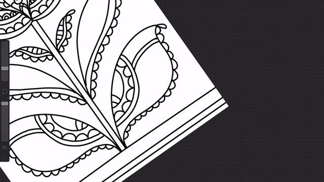 Как я рисую цветы раскраски в Procreate на IPad Pro, новая серия раскрасок TUBUSKRAS