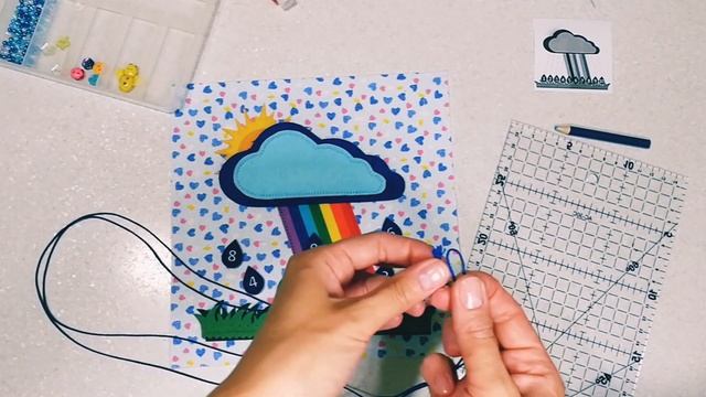 МК страницы для развивающей книжки из фетра. Как сшить книгу из фетра. Мягкая игрушка.