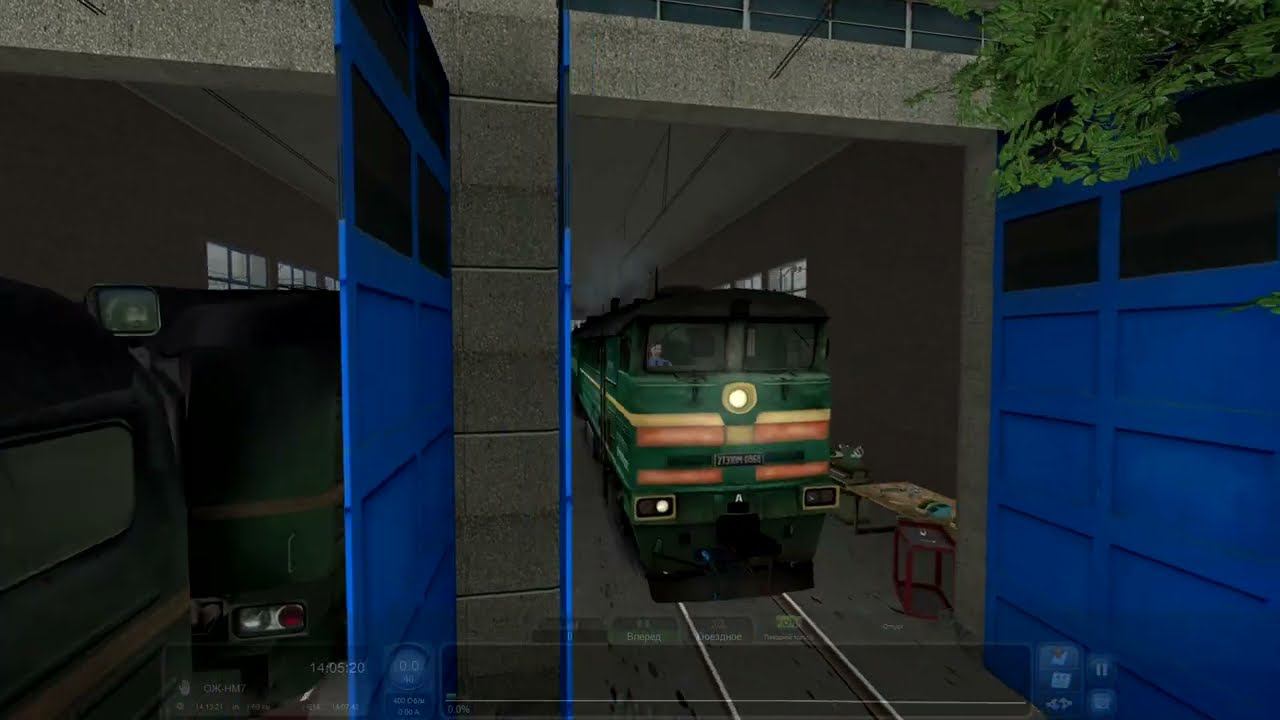 Train Simulator Classic 2тэ10м и хозяйственный Ожерелье-Маклец