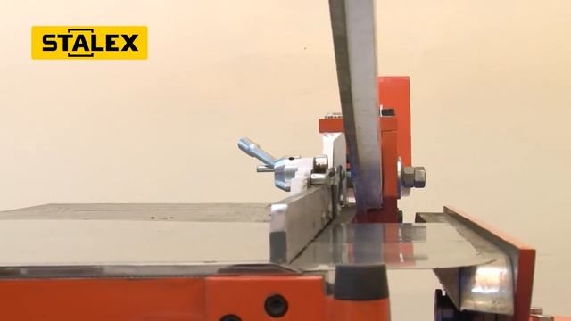 Видео работы | Гильотина ручная сабельного типа Stalex KHS-1250
