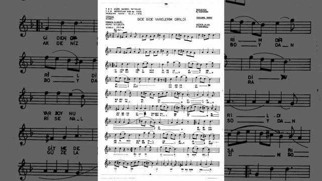 1608 Gide Gide Yarelerim Dirildi 3x96 288