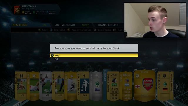 FIFA 14 NEXT GEN - 150k JUMBO PREMIUM HOLIDAY PACK OPENING W/ FACECAM!