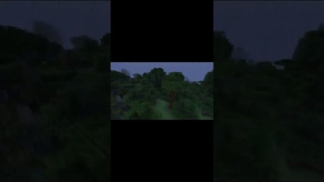 Minecraft | Проклятый лес #Shorts