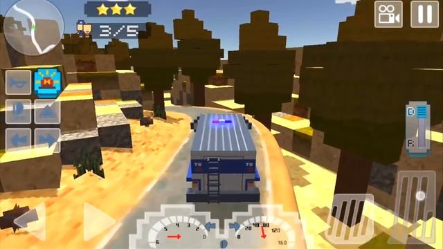 ПОЛИЦЕЙСКАЯ МАШИНА МАЙНКРАФТ МУЛЬТИК - ИГРА  ПОГОНЯ 3 серия