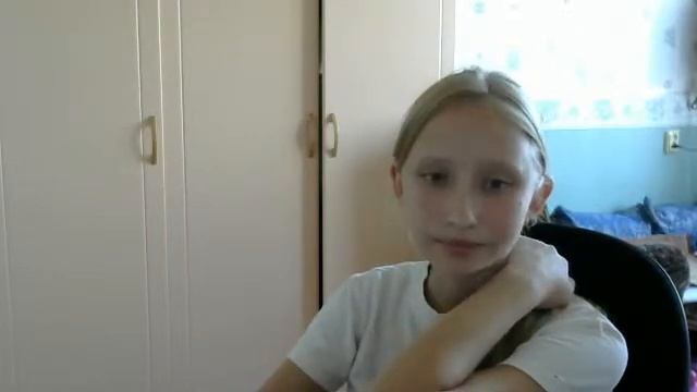 Видео с моей  веб-камеры и меня дома