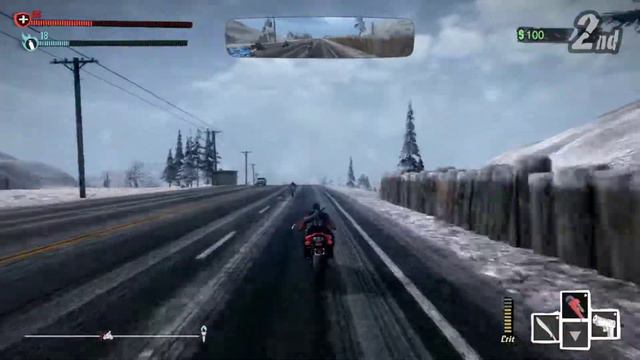 Road Redemption 4 Зимняя поддержка - Классическая быстрая игра