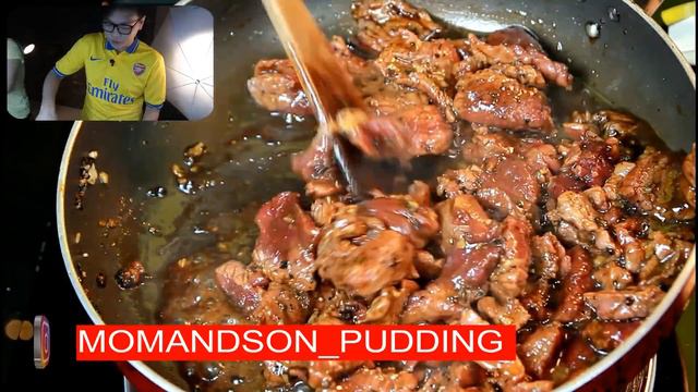 Sapi Lada Hitam Ala Restoran