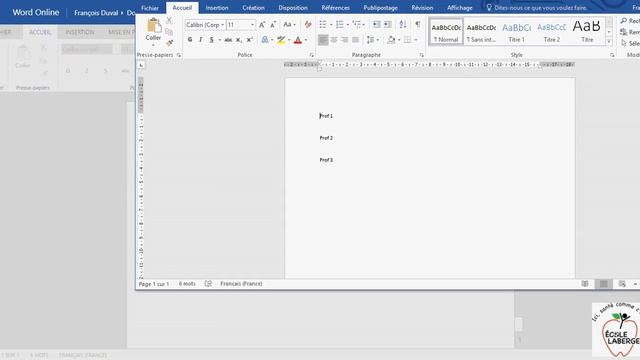 Capsule 6 O365   Word, Excel et Powerpoint Online