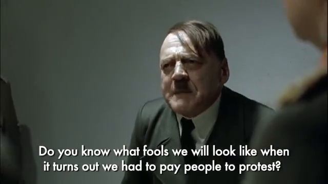 Hitler Finds Out About Black Friday Strikes
