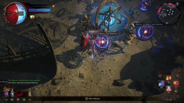 Path Of Exile 3.18 [ps4] Guardian Aura Stacker Crackling Lance Maven Showcase