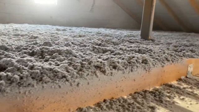 Эковата бесшовное утепление