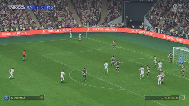 FIFA 24 | JUVENTUS Vs. PSG | Ft. Ronaldo, Messi | UEFA CHAMPIONS LEAGUE FINAL | [4K]
