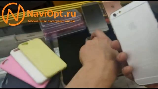 Силиконовые накладки на iPhone