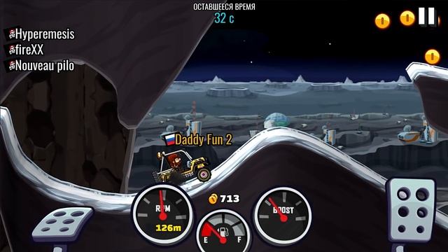 А тебе слабо на HILL CLIMBER MK2 трюкачить на луне? Игра Hill Climb Racing 2 Moon TRICKS Part 379