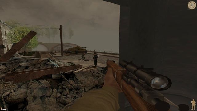 World War II Sniper Call To Victory 14 прохождение Walkthrough