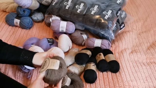 Много разной пряжи от Drops. Обзор