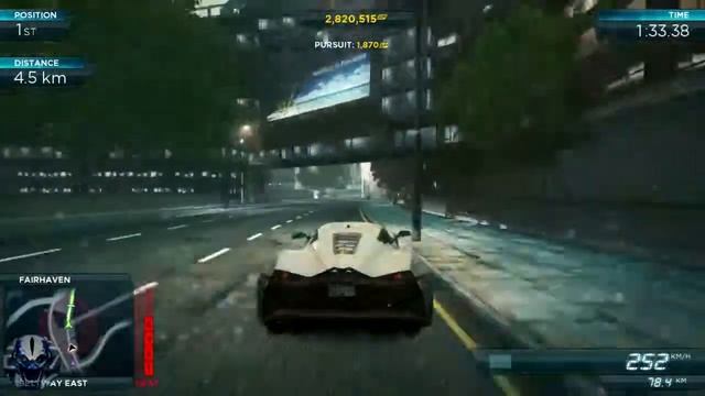 THE LEXUS RACE - NFSMW - Most Wanted 7  SHUTDOWN