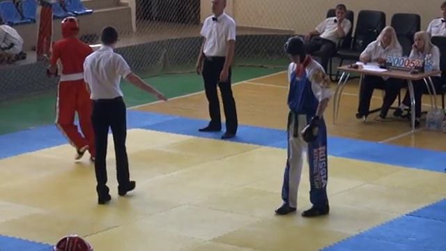 Лебедев Дмитрий 1.1 ПОИНТ 18.09.15 Чемпионат и Первенство Республики Крым по кикбоксингу WAKO
